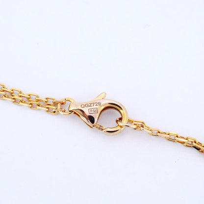 Cartier Necklace Love Circle 2PD 18K Pink Gold Pink Gold With Diamonds Ladies