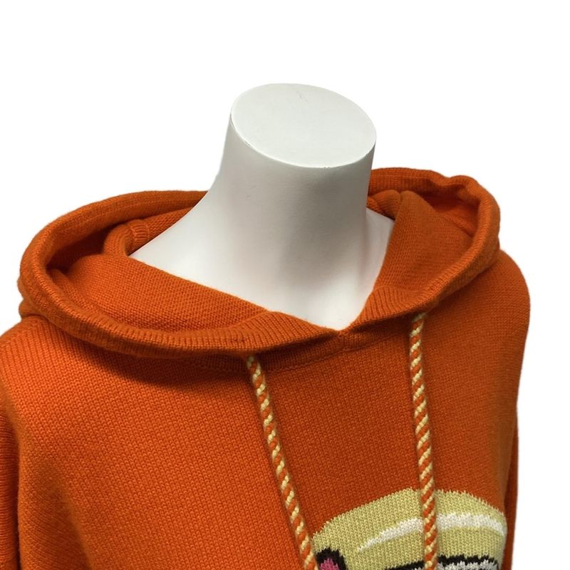 Hermes Hoodie Size 34 S Women's Excellent Condition - 4e2628db Orange X Yellow