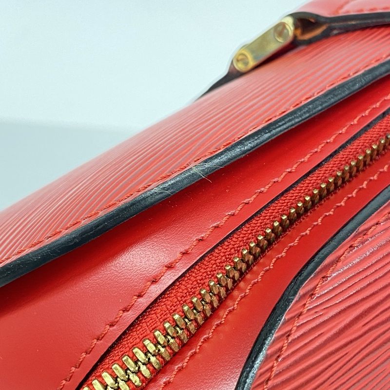 Louis Vuitton Shoulder Bag Epi Solferino 45 M42867 Castilian Red Ladies