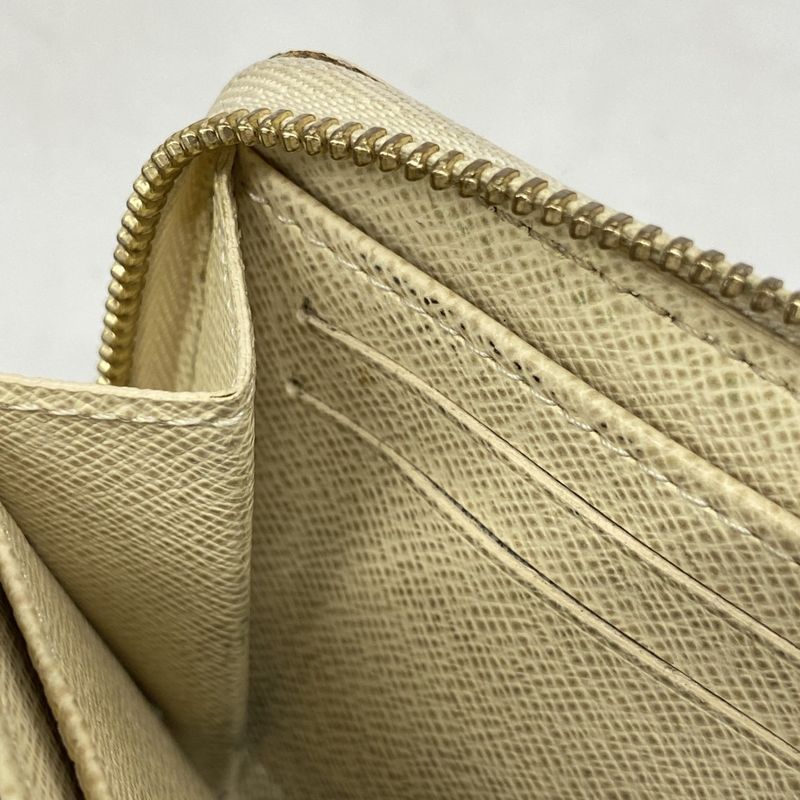 Louis Vuitton Coin Case Damier Azure Zippy Coin Purse N63069 White Ladies