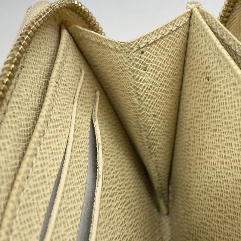 Louis Vuitton Coin Case Damier Azure Zippy Coin Purse N63069 White Ladies