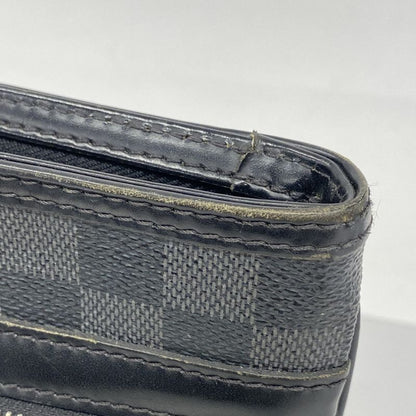 Louis Vuitton Shoulder Bag Damier Graphite Thomas N58028 Black Men's