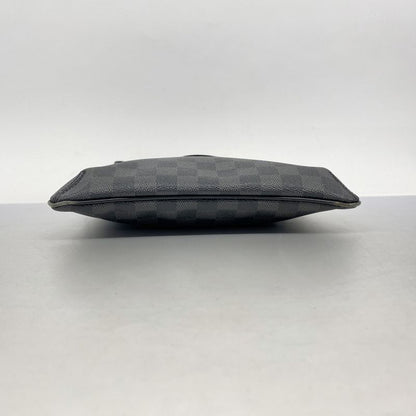 Louis Vuitton Shoulder Bag Damier Graphite Thomas N58028 Black Men's