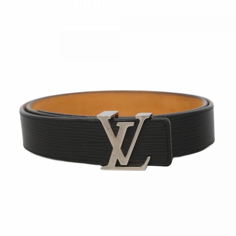 Louis Vuitton Epi Belt Epi Santure Initial M9553 Noir Black Men's