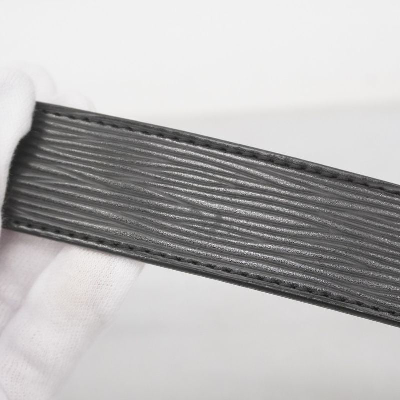 Louis Vuitton Epi Belt Epi Santure Initial M9553 Noir Black Men's