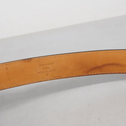 Louis Vuitton Epi Belt Epi Santure Initial M9553 Noir Black Men's