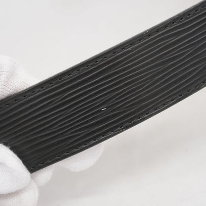 Louis Vuitton Epi Belt Epi Santure Initial M9553 Noir Black Men's