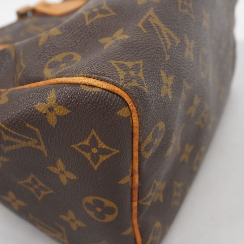 Louis Vuitton Handbag Monogram Speedy 25 M41109 Brown Ladies