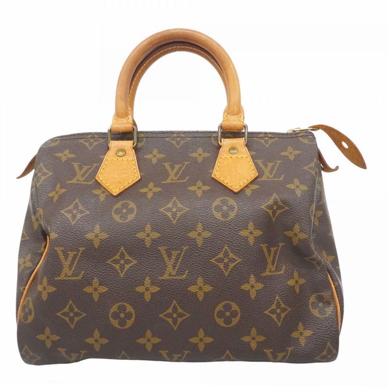 Louis Vuitton Handbag Monogram Speedy 25 M41109 Brown Ladies