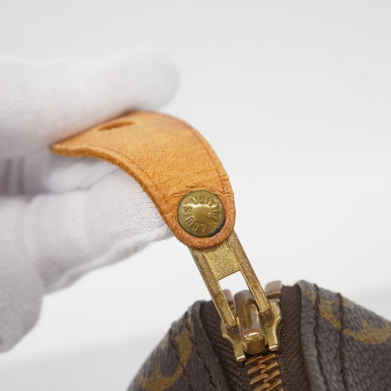 Louis Vuitton Handbag Monogram Speedy 25 M41109 Brown Ladies