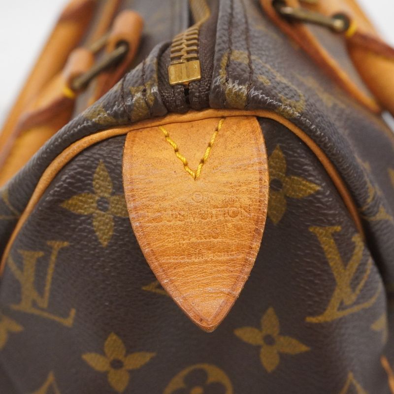 Louis Vuitton Handbag Monogram Speedy 25 M41109 Brown Ladies