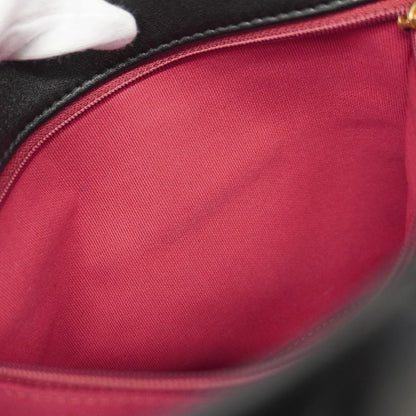 Chanel Handbag Chanel 19 Lambskin Black Gold Silver Hardware 2way Bag Ladies