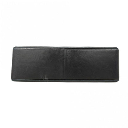 Chanel Shoulder Bag Matelasse Lambskin Black Gold Hardware Women