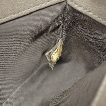 Chanel Shoulder Bag Boy Chanel Caviar Skin Gray Silver Hardware Women