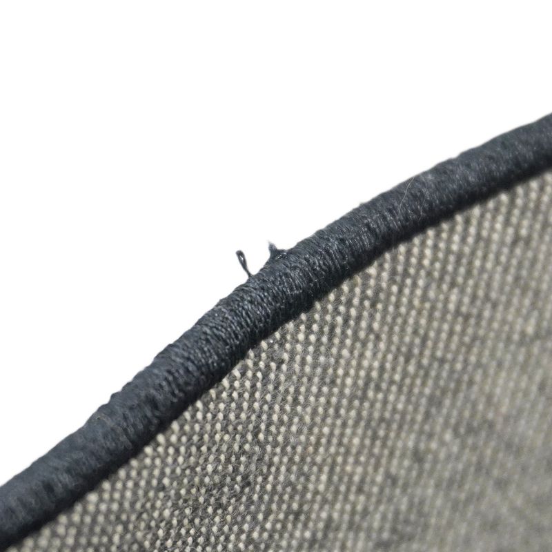 Fendi Tote Bag Jacquard Velvet Navy Gold Hardware Women