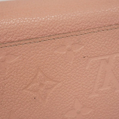Louis Vuitton Long Wallet Monogram/empreinte Portefeuille Sarah M64082 Rose