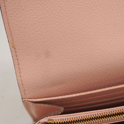 Louis Vuitton Long Wallet Monogram/empreinte Portefeuille Sarah M64082 Rose