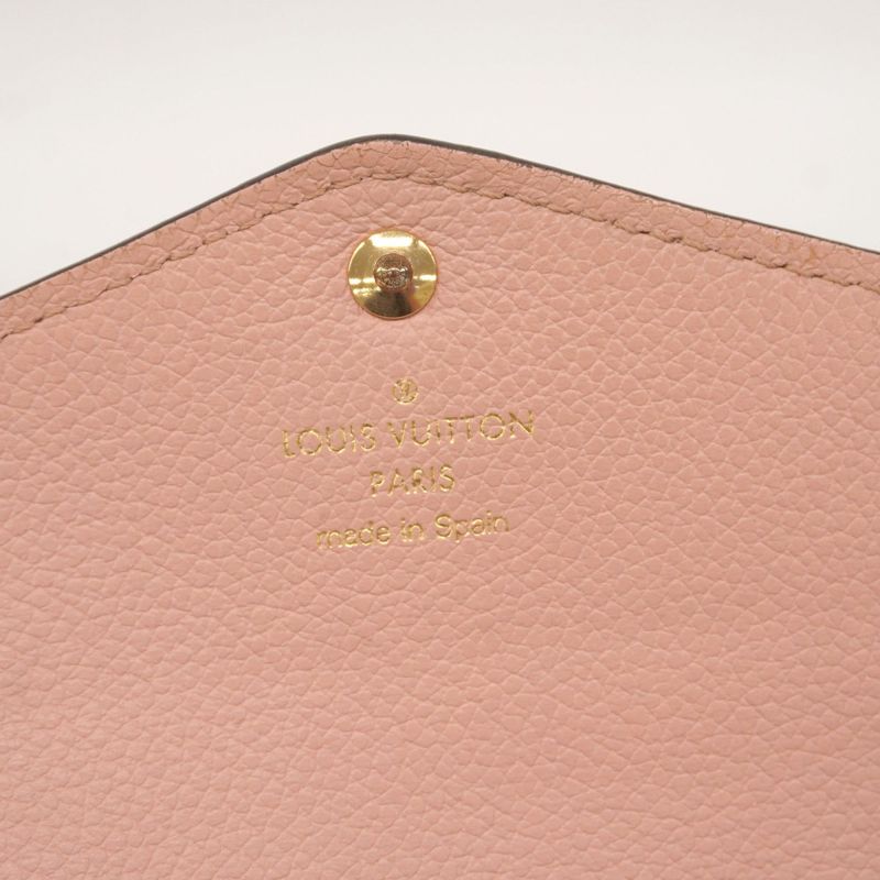 Louis Vuitton Long Wallet Monogram/empreinte Portefeuille Sarah M64082 Rose