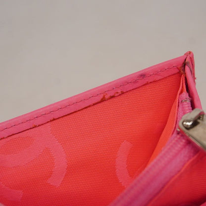 Chanel Long Wallet Cambon Lambskin Black Silver Hardware Women