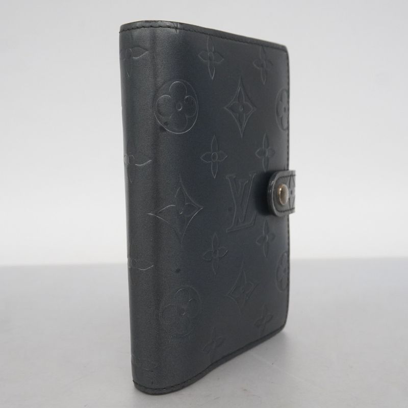 Louis Vuitton Notebook Cabas Monogram Matte Agenda PM R20932 Noir Black Men