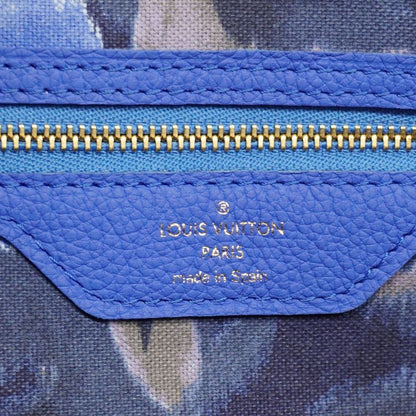 Louis Vuitton Tote Bag Monogram Ikat Flower Neverfull MM M40938 Grand Blue