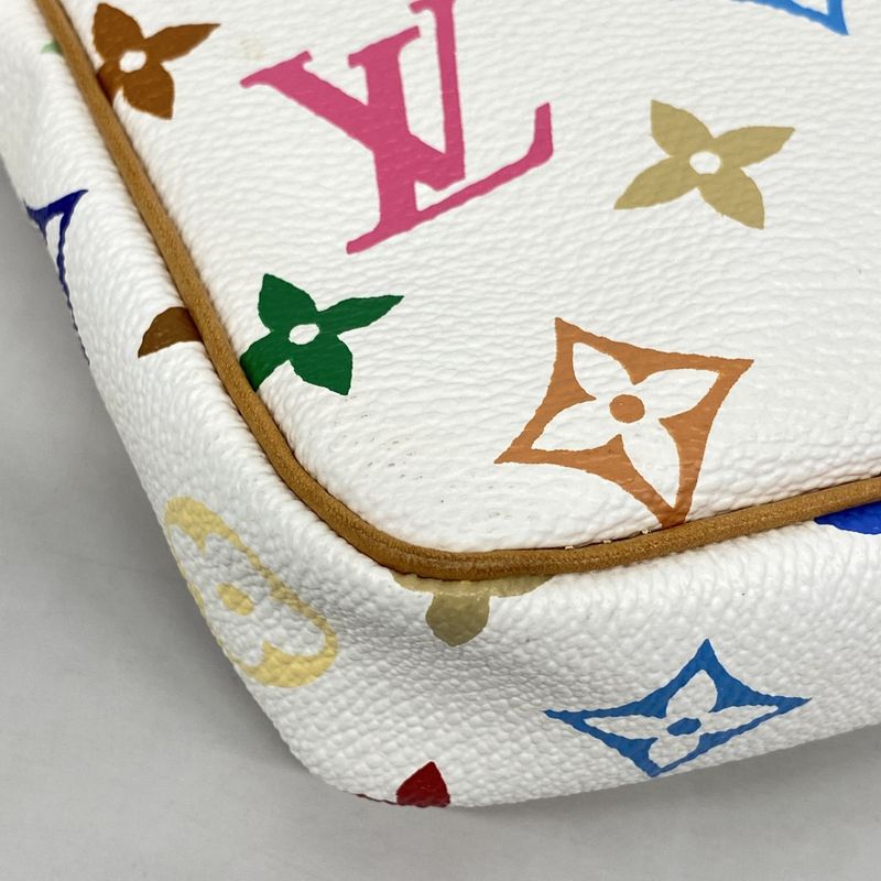 Louis Vuitton Pouch Monogram Multicolor Pochette Accessoire M92649 Bronze Ladies