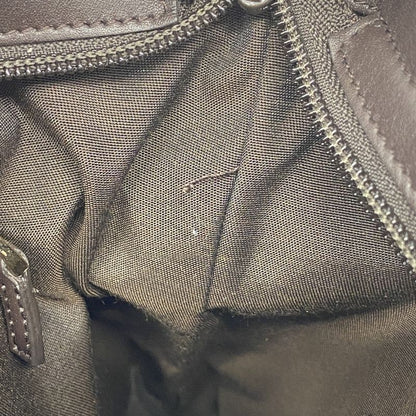 Gucci Shoulder Bag GG Supreme 388924 PVC Brown Chien Pan Gold Hardware Women