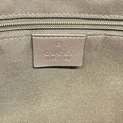 Gucci Shoulder Bag GG Supreme 388924 PVC Brown Chien Pan Gold Hardware Women