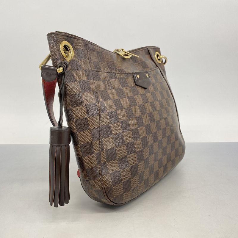 Louis Vuitton Shoulder Bag Damier South Bank N42230 Ebene Womens