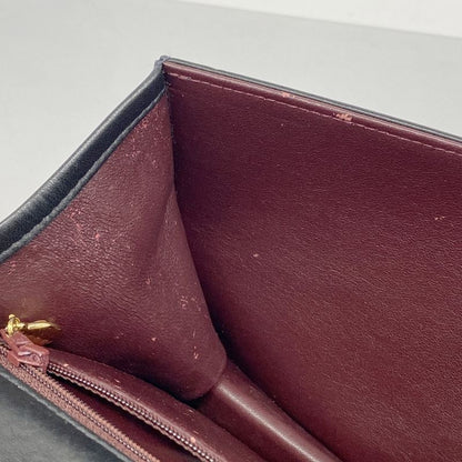 Chanel Shoulder Bag Matelasse Lambskin Black Gold Hardware Women