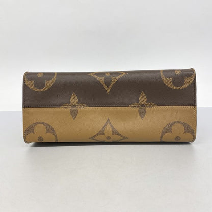 Louis Vuitton Tote Bag Monogram - Giant Reverse On-the-go MM M45039 Brown 2-way