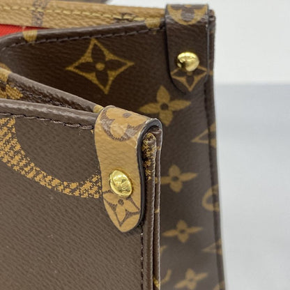 Louis Vuitton Tote Bag Monogram - Giant Reverse On-the-go MM M45039 Brown 2-way