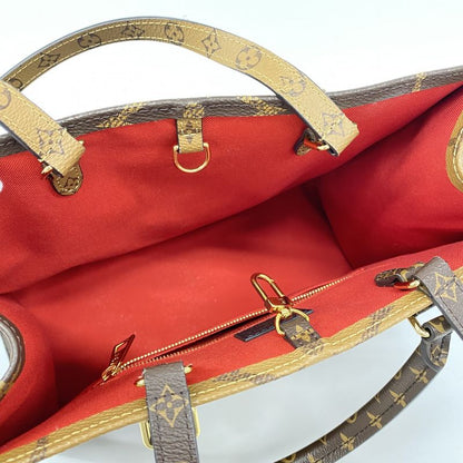 Louis Vuitton Tote Bag Monogram - Giant Reverse On-the-go MM M45039 Brown 2-way