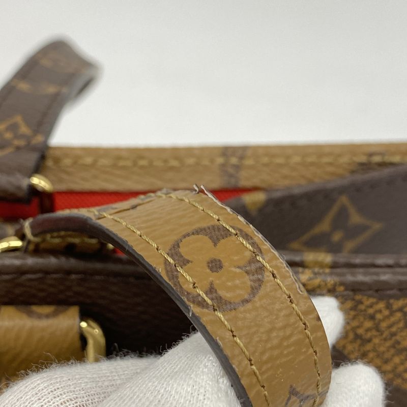 Louis Vuitton Tote Bag Monogram - Giant Reverse On-the-go MM M45039 Brown 2-way