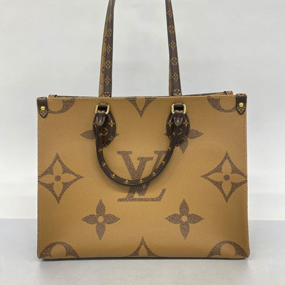 Louis Vuitton Tote Bag Monogram - Giant Reverse On-the-go MM M45039 Brown 2-way