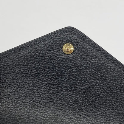 Louis Vuitton Monogram And Empreinte Portefeuille Victorine Trifold Wallet