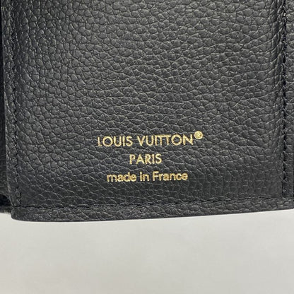Louis Vuitton Monogram And Empreinte Portefeuille Victorine Trifold Wallet