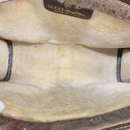 Gucci Clutch Bag GG Supreme Sherry Line 37 014 2125 PVC Brown Ladies