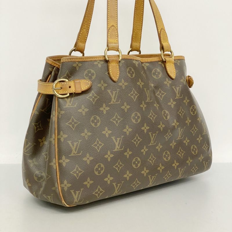 Louis Vuitton Tote Bag Monogram Batignolles Orizzontal M51154 Brown Ladies
