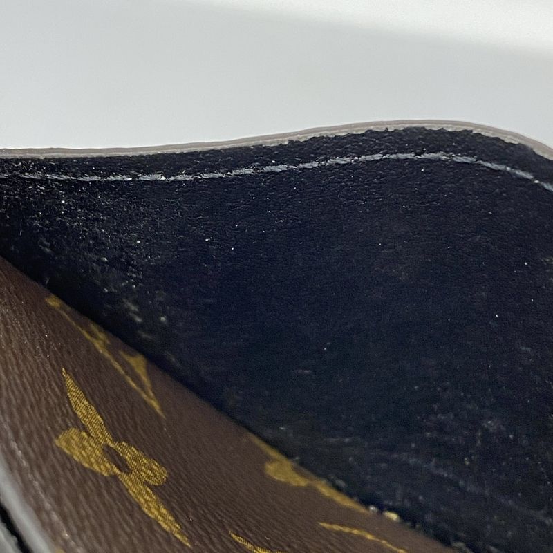 Louis Vuitton Card Case Monogram Reverse Porte Carthusanple M69161 Brown Men
