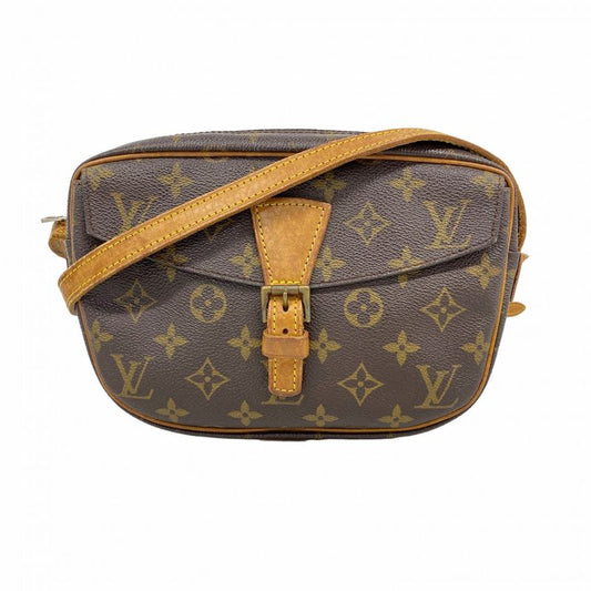 Louis Vuitton Shoulder Bag Monogram Genefeuille PM M51227 Brown Ladies