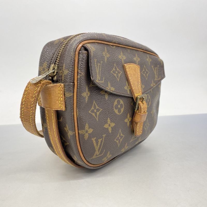 Louis Vuitton Shoulder Bag Monogram Genefeuille PM M51227 Brown Ladies