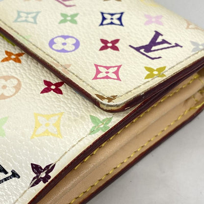 Louis Vuitton Long Wallet Monogram Multicolor Portefeuille Sarah M93532 Bronze