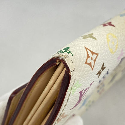 Louis Vuitton Long Wallet Monogram Multicolor Portefeuille Sarah M93532 Bronze