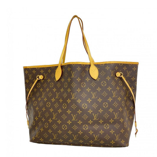 Louis Vuitton Tote Bag Monogram Neverfull GM M40157 Brown Ladies