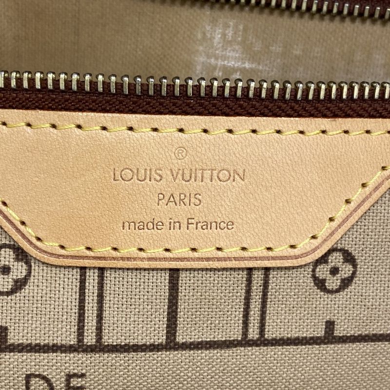 Louis Vuitton Tote Bag Monogram Neverfull GM M40157 Brown Ladies