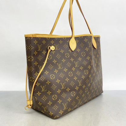 Louis Vuitton Tote Bag Monogram Neverfull GM M40157 Brown Ladies