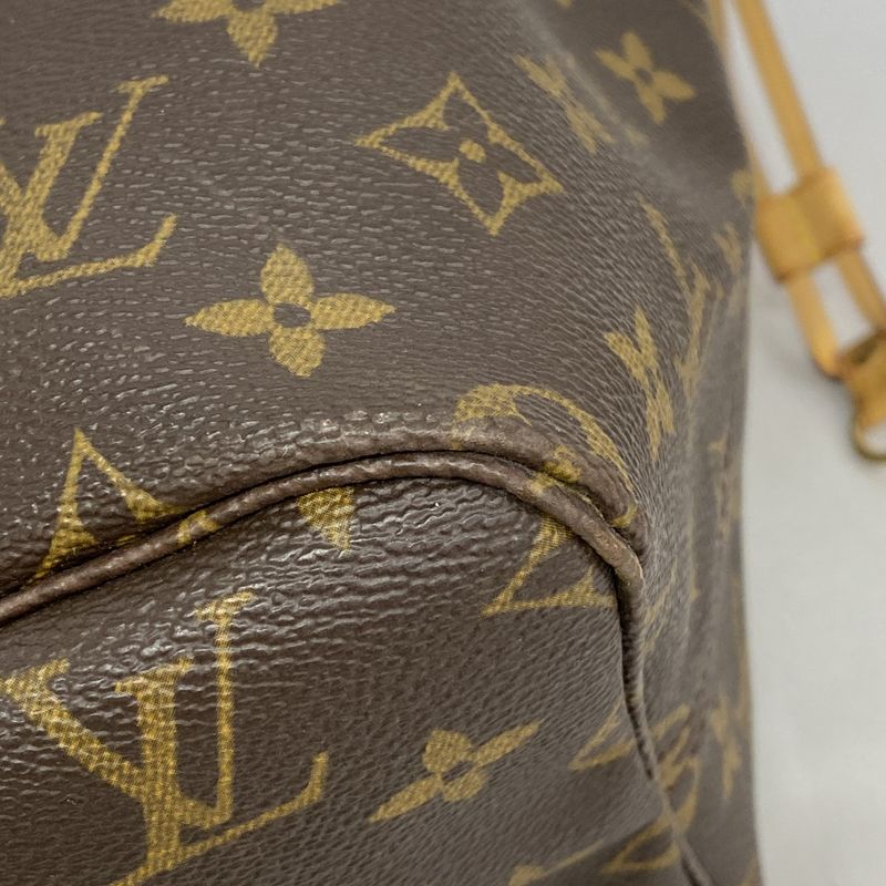Louis Vuitton Tote Bag Monogram Neverfull GM M40157 Brown Ladies