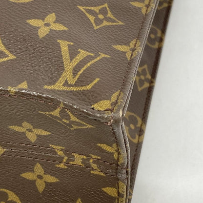 Louis Vuitton Tote Bag Monogram Sac Pla M51140 Brown Women