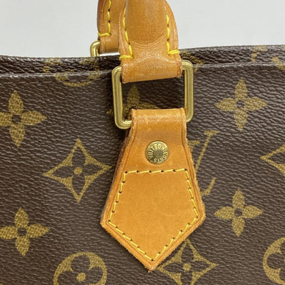Louis Vuitton Tote Bag Monogram Sac Pla M51140 Brown Women